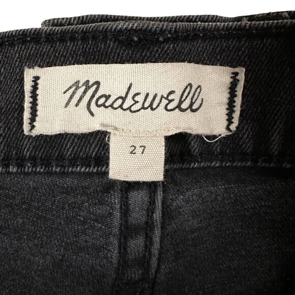 Madewell ~ Black Denim Shorts ~ size 27 - Picture 3 of 7